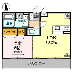 ビスターレの物件間取画像